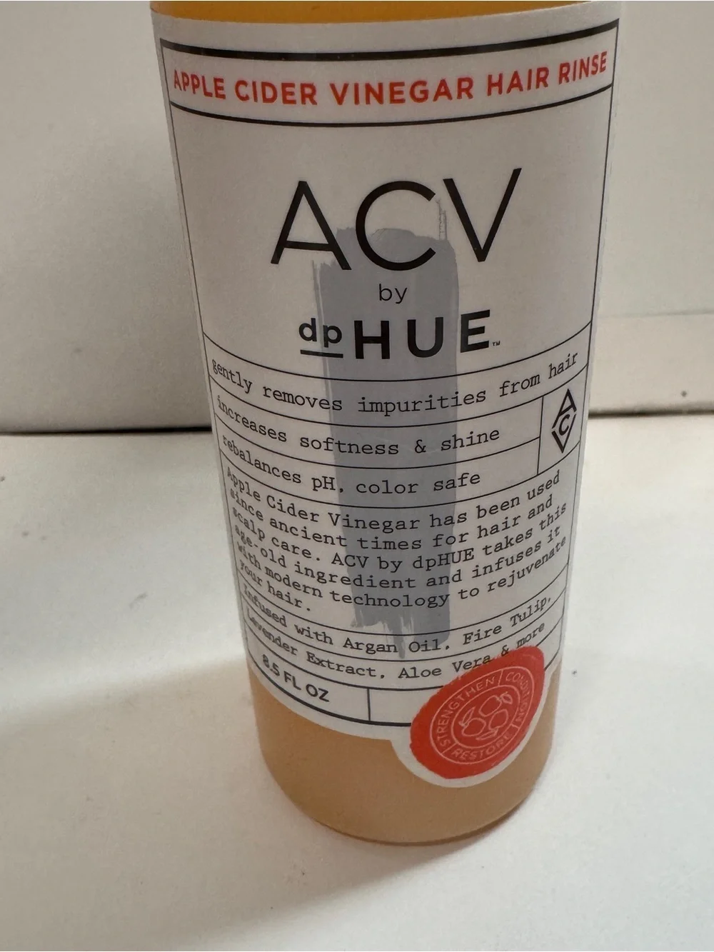 dpHUE Apple Cider Vinegar Hair Rinse 8.5 OZ